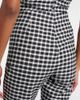 Posse Posse Chiara gingham cotton-blend capri pants - 6