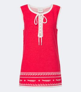Posse Posse Cody cotton terry minidress