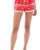 POSSE POSSE Cody Shorts Red Ivory Fish - 1