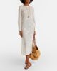 Posse Posse Cove embroidered sheer cotton tulle kaftan - 2
