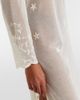 Posse Posse Cove embroidered sheer cotton tulle kaftan - 5