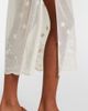 Posse Posse Cove embroidered sheer cotton tulle kaftan - 6