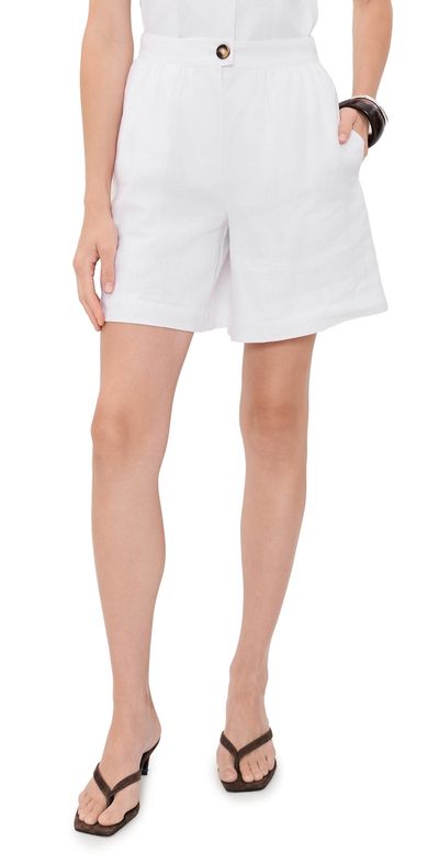 POSSE POSSE Dakota Shorts Ivory
