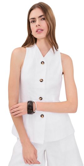 POSSE POSSE Dakota Vest Ivory