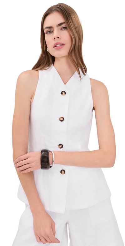 POSSE POSSE Dakota Vest Ivory