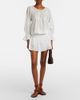 Posse Posse Danielle lace-trimmed cotton blouse - 6