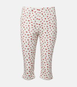 Posse Posse Ebony printed cotton-blend capri pants