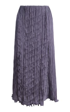 Posse Posse Esme Plisse Midi Skirt