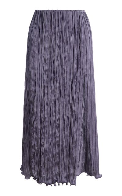 Posse Posse Esme Plisse Midi Skirt
