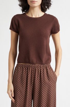 POSSE POSSE Freddie Knit Merino Wool & Cashmere T-Shirt