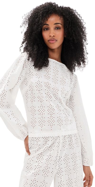 POSSE POSSE Harriet Blouse Vintage White