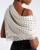 Posse Posse Junia polka-dot lace-trimmed silk scarf - 3
