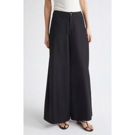 POSSE POSSE Leona High Waist Wide Leg Wool Trousers