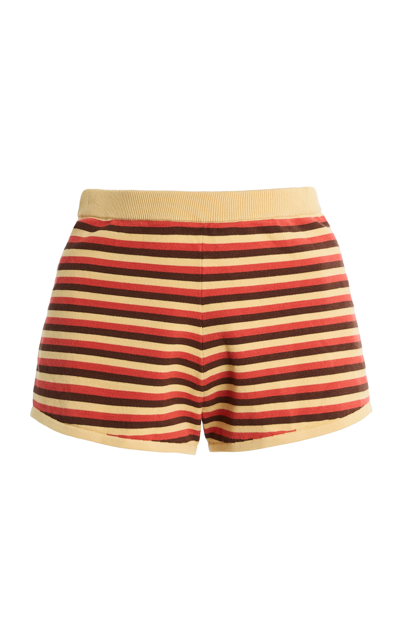 Posse Posse Lexi Striped Knit Shorts