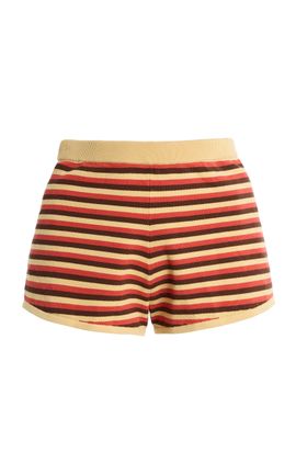Posse Posse Lexi Striped Knit Shorts