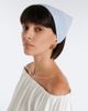 Posse Posse Lila checked cotton head scarf - 2