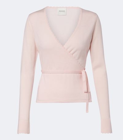 Posse Posse Maisie wool wrap top