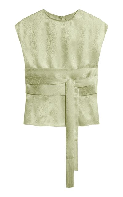 Posse Posse Marcella TieDetail SilkBlend Top