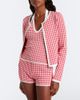Posse Posse Micah gingham halterneck top - 2