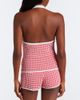 Posse Posse Micah gingham halterneck top - 5