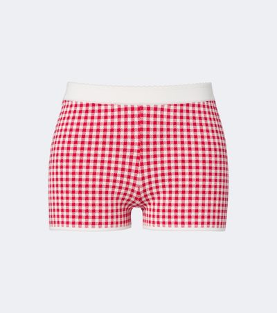 Posse Posse Micah gingham shorts