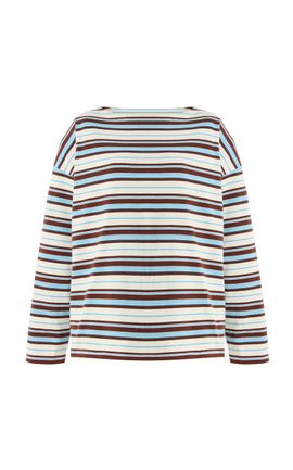 Posse Posse Nadine Striped Cotton Top