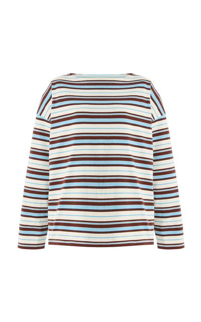 Posse Posse Nadine Striped Cotton Top