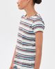 POSSE POSSE Nadine Tee Chocolate Multi Stripe - 4