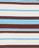 POSSE POSSE Nadine Tee Chocolate Multi Stripe - 6