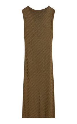 Posse Posse Nyla Striped Knit Midi Dress