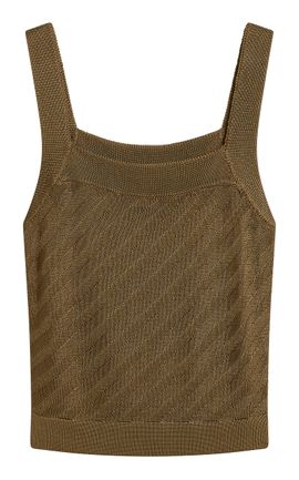 Posse Posse Nyla Striped Knit Tank Top
