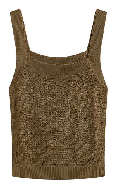 Posse Posse Nyla Striped Knit Tank Top