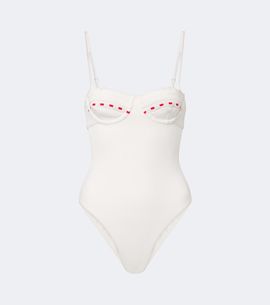 Posse Posse Pia embroidered swimsuit