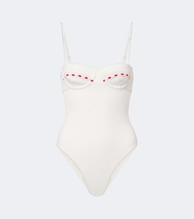Posse Posse Pia embroidered swimsuit