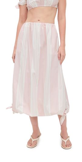 POSSE POSSE Rosie Bubble Skirt Pink Stripe