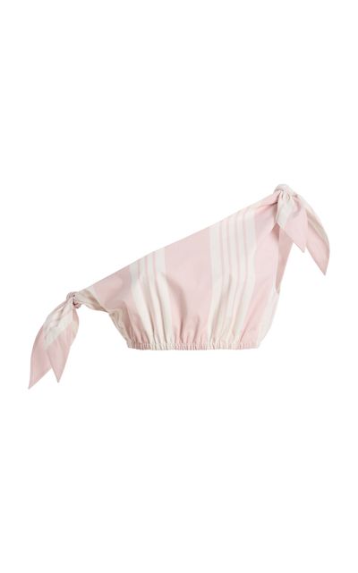 Posse Posse Rosie Striped Cotton Tie Top