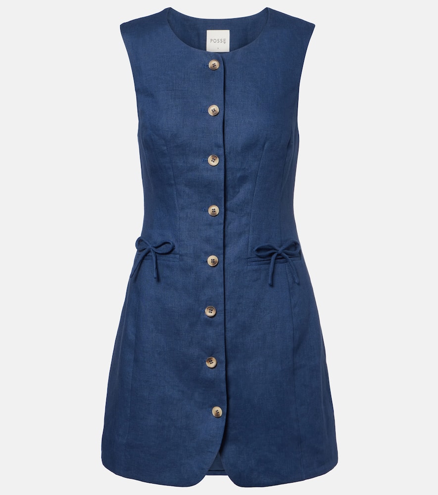 Posse - Sabine linen mini dress