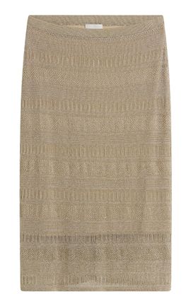 Posse Posse Sass Metallic Knit Midi Skirt