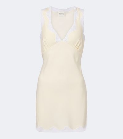 Posse Posse Tabitha embroidered minidress
