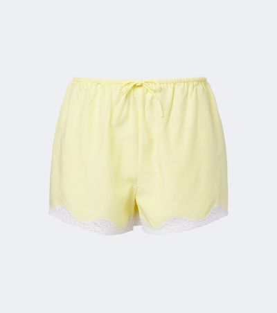 Posse Posse Tabitha embroidered shorts
