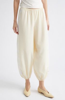 POSSE POSSE Tabitha Lace Trim Balloon Pants