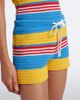 Posse Posse Tammy striped cotton shorts - 3