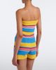 Posse Posse Tammy striped cotton strapless top - 4