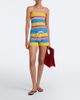 Posse Posse Tammy striped cotton strapless top - 5