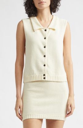 POSSE POSSE Teo Cotton Sleeveless Top
