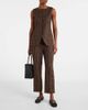 Posse Posse Thea pinstripe high-rise linen pants - 2