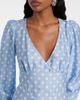 Posse Posse Tilly polka-dot satin midi dress - 4