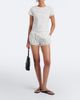 Posse Posse Tommy polka-dot cotton-blend jersey shorts - 2