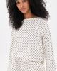 POSSE POSSE Tommy Top IVORY BLACK POLKA DOT - 2