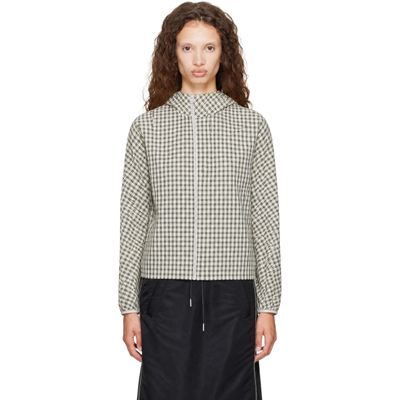 POST ARCHIVE FACTION (PAF) POST ARCHIVE FACTION (PAF) Gray & Yellow Archive Runner Jacket